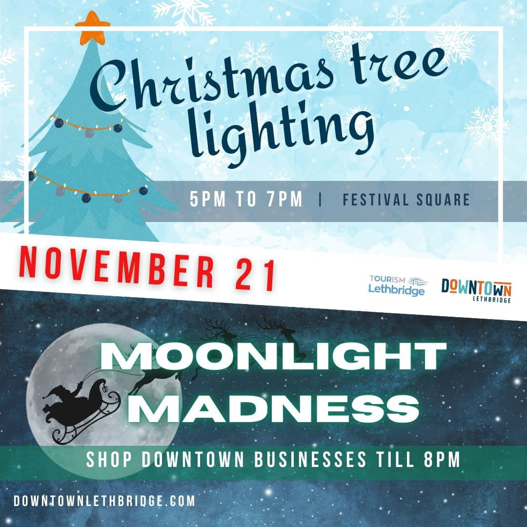 Christmas Tree Lighting / Moonlight Madness  (November 21st, 2024)