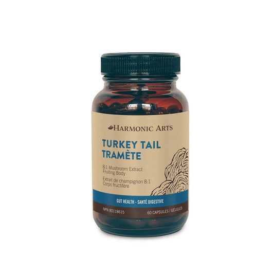 Turkey Tail Mushroom Capsules (60 caps)