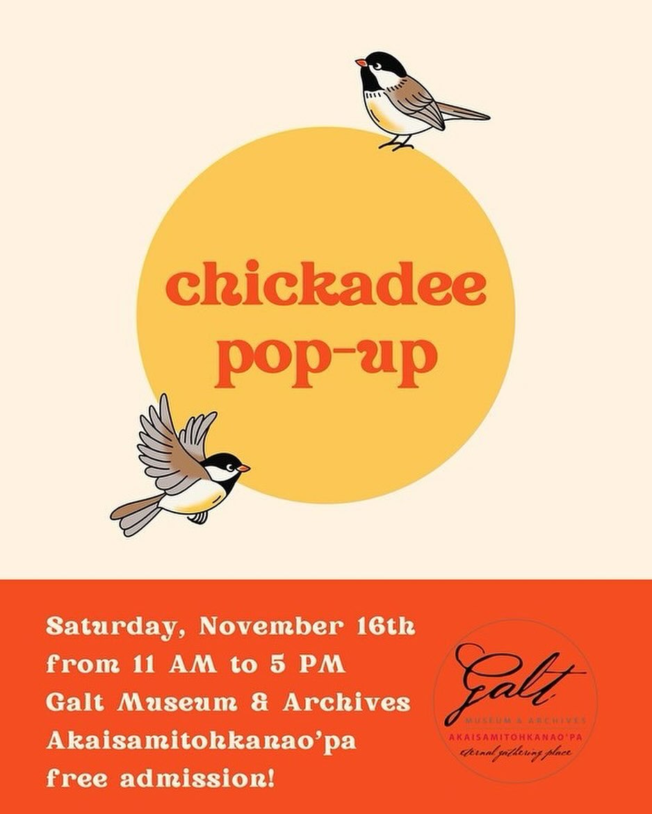 Chickadee Pop-Up Market (November 16th, 2024)