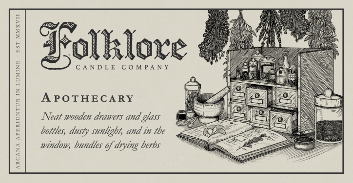 Apothecary by Folklore Candles