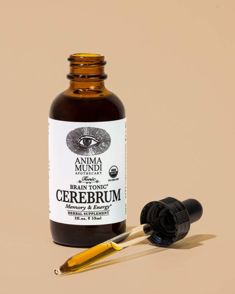 Cerebrum: Adaptogenic Brain Tonic (2oz)