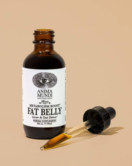 Fat Belly Tonic: Liver Support & Metabolism Booster (2oz)