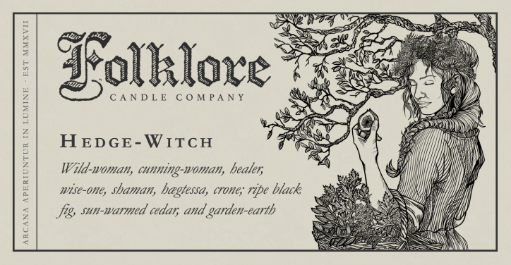 Hedge-Witch by Folklore Candles